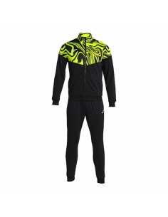 Children’s Tracksuit Joma Sport Lion II Yellow Black 2 Pieces