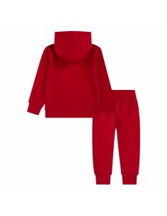 Sports Outfit for Baby Jordan MJ Brklyn Fleecec Pullover Set Red 2 Pieces 2