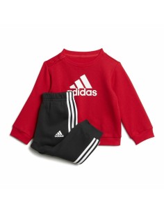 Children’s Tracksuit Adidas Badge of Sport Red 2 Pieces