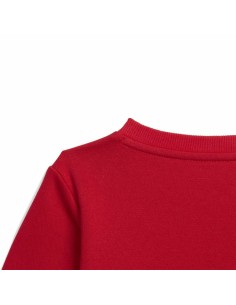Children’s Tracksuit Adidas Badge of Sport Red 2 Pieces 2