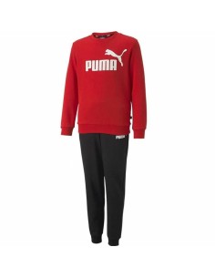Children’s Tracksuit Puma No.1 Logo Red 2 Pieces