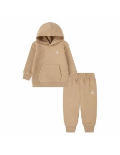 Sports Outfit for Baby Jordan Brooklyn Fleece Po Set Brown 2 Pieces