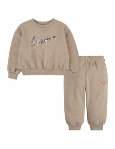 Children's Sports Outfit Nike Nsw Primary Play Brown 2 Pieces