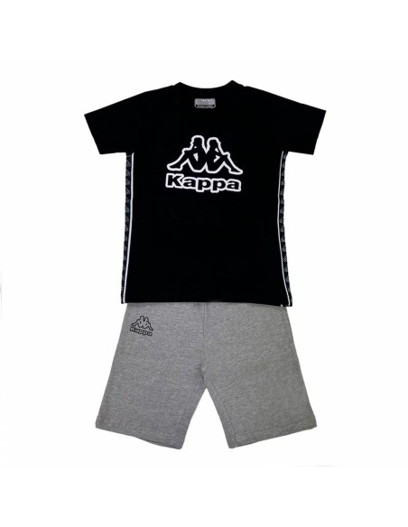 Children's Sports Outfit Kappa 8036K00067 Black 2 Pieces