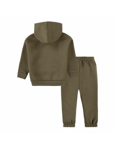 Sports Outfit for Baby Converse Sustainable Core Po Olive 2 Pieces 2