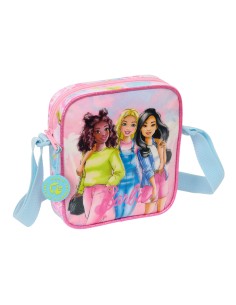 Shoulder Bag Barbie Painterly Pink Sky blue 16 x 18 x 4 cm
