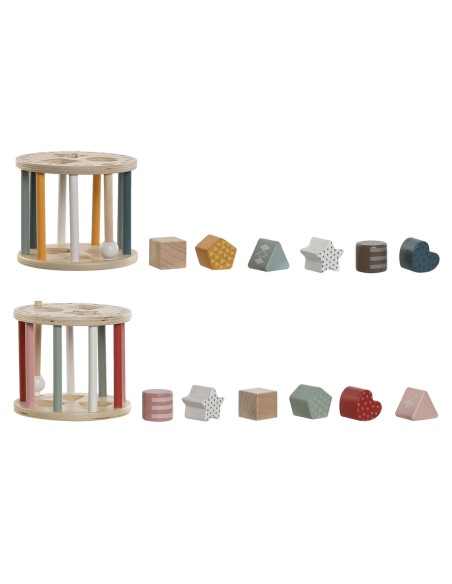 Educational Game Home ESPRIT 13 x 13 x 11 cm (2 Units)