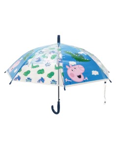 Umbrella Peppa Pig Pretty flowers Yellow Mint Ø 76 cm
