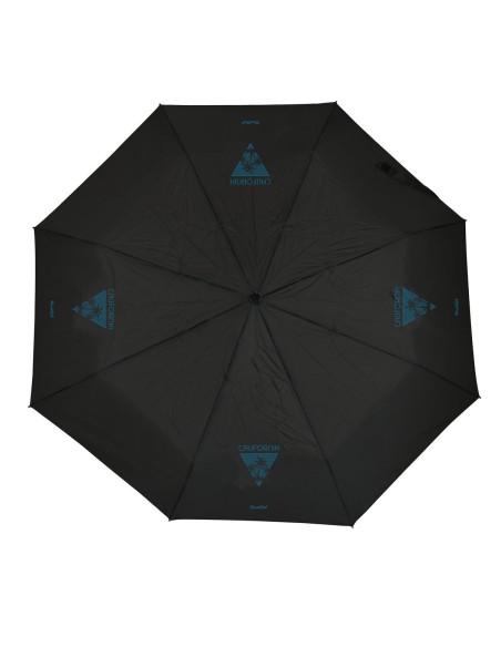 Foldable Umbrella BlackFit8 California Blue Black Ø 98 cm