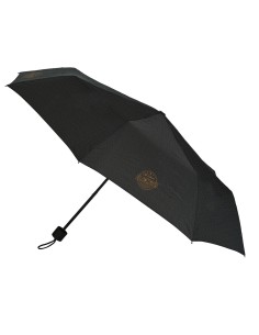 Foldable Umbrella BlackFit8 Old school Black Grey Ø 98 cm