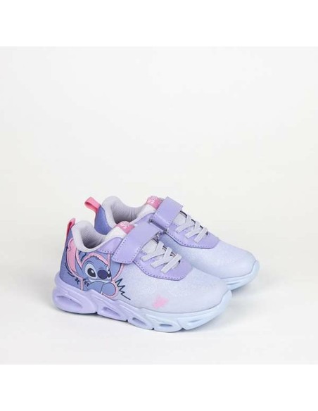 Sports Shoes for Kids Stitch Purple