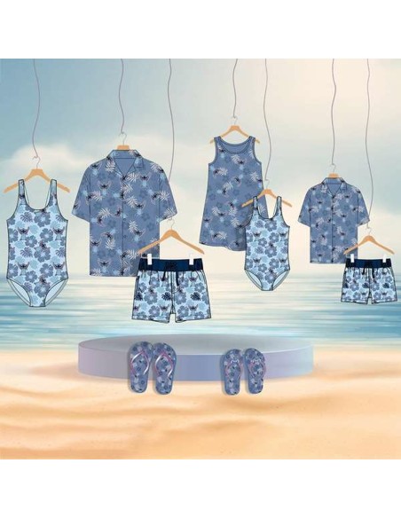 Dress Stitch Blue Girl