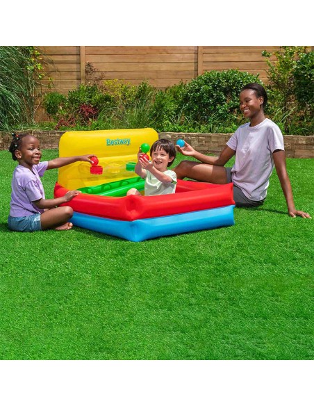 Bestway Inflatable Kids Pool with Balls 104x94x61 cm +2 Years Garden 52546