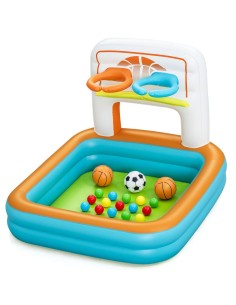Bestway Inflatable Kids Pool with Baskets, Balls 120x107x84 cm +2 Years Garden 52728