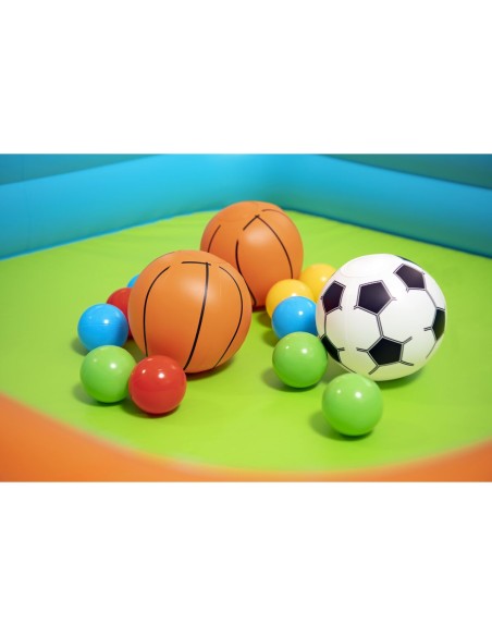 Bestway Inflatable Kids Pool with Baskets, Balls 120x107x84 cm +2 Years Garden 52728