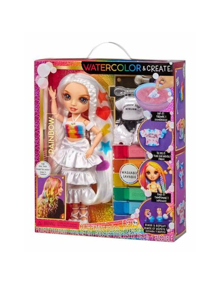 Doll MGA Rainbow High WaterColor & Create 22 cm