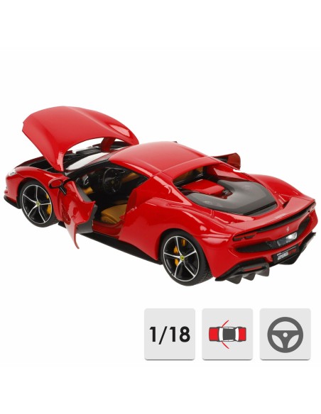 Car Bburago Ferrari 296 GTB 1:18
