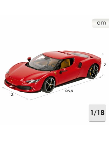 Car Bburago Ferrari 296 GTB 1:18