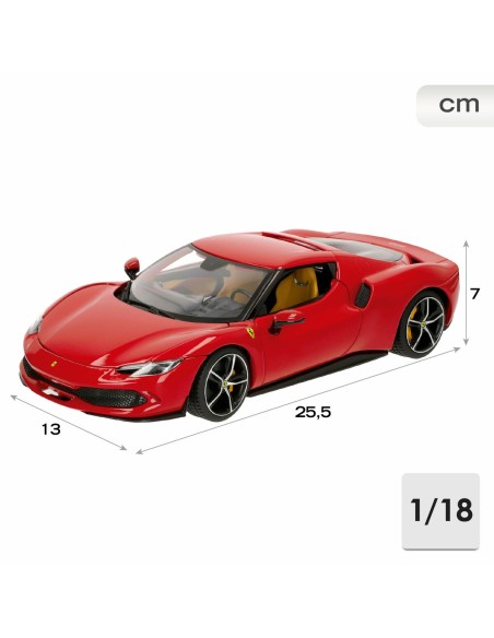 Car Bburago Ferrari 296 GTB 1:18