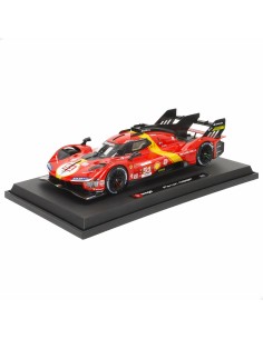 Car Bburago Ferrari Racing 499 LMH 51 1:18