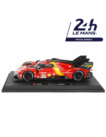 Car Bburago Ferrari Racing 499 LMH 51 1:18
