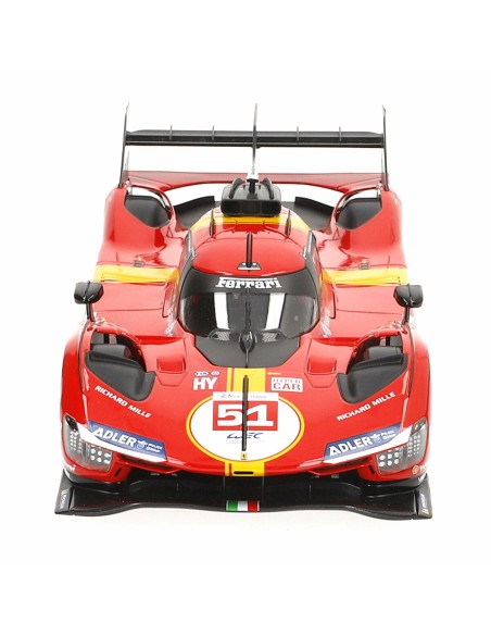 Car Bburago Ferrari Racing 499 LMH 51 1:18