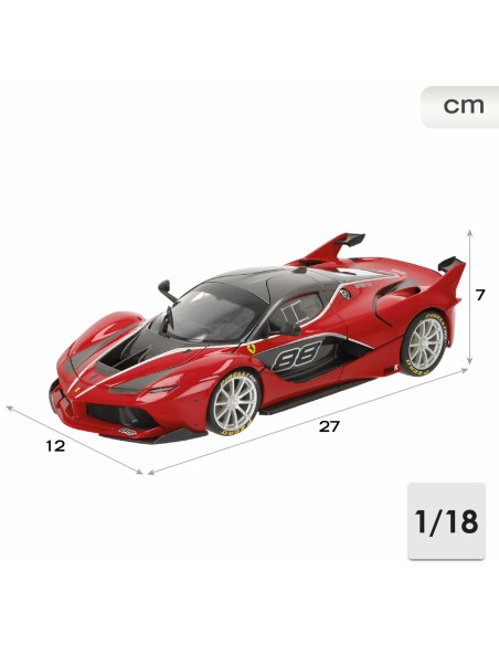 Car Bburago Ferrari FXX K 88 1:18