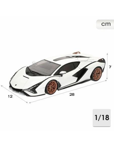 Car Bburago GT-Lamborghini Sian FKP 37 1:18