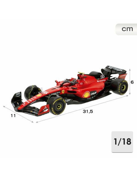 Car Bburago Ferrari F1 Racing SF23 55 C 1:18