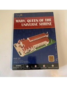 3D Puzzle CubicFun MARY QUEEN OF THE UNIVERSE SHRINE Multicolour 54 Pieces 2