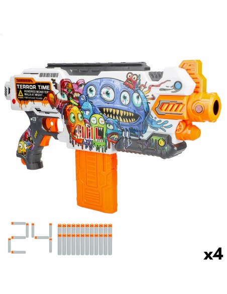 Dart Gun Colorbaby 43 x 25 x 6,5 cm 4 Units