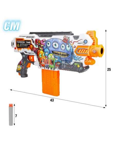 Dart Gun Colorbaby 43 x 25 x 6,5 cm 4 Units