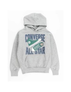 Children’s Hoodie Converse CNVB ALL STAR SNEAKER GFX HOOD 9CG903 042 Grey