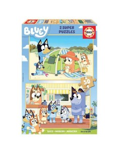 2-Puzzle Set Educa Wood 50 Pieces