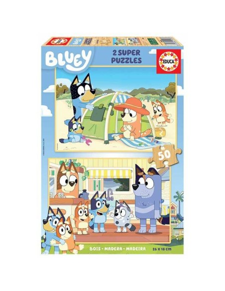 2-Puzzle Set Educa Wood 50 Pieces