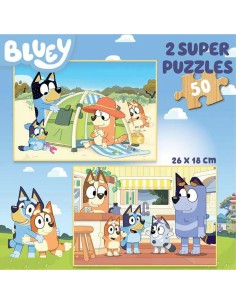 2-Puzzle Set Educa Wood 50 Pieces 2