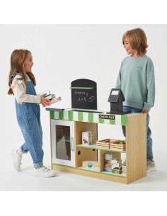 Toy Supermarket Woomax 80 x 80 x 30 cm 80 x 30 cm Wood 2