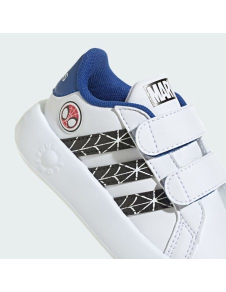 Baby's Sports Shoes Adidas GRAND COURT SPIDER White
