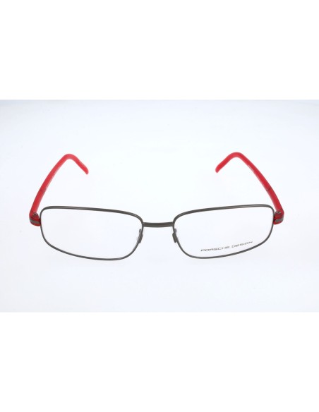 Men' Spectacle frame Porsche Design P8125-D Red ø 57 mm