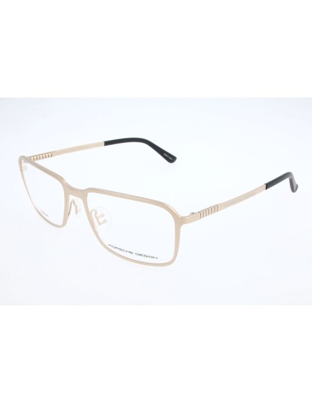 Men' Spectacle frame Porsche Design P8293-C Golden Ø 55 mm
