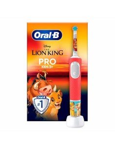 Electric Toothbrush Oral-B Rey Leon Red Multicolour