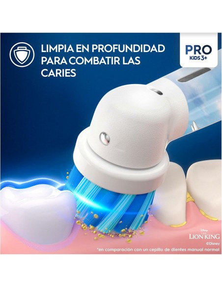 Electric Toothbrush Oral-B Rey Leon Red Multicolour