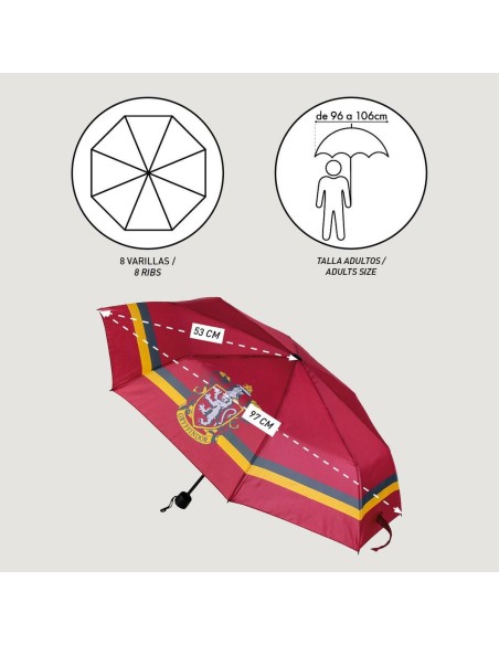 Foldable Umbrella Harry Potter Gryffindor