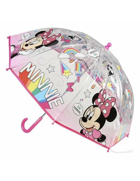 Umbrella Minnie Mouse Pink Metal PoE
