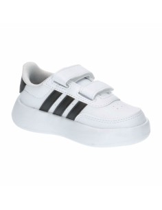 Sports Shoes for Kids Adidas BREAKNET 2.0 White