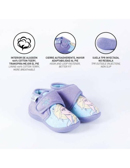 House Slippers Frozen Lilac 23