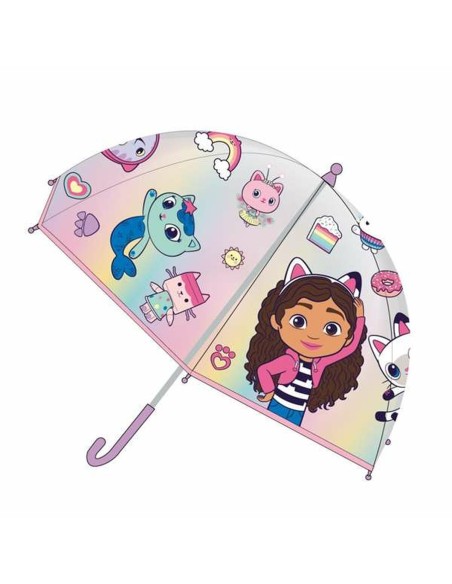 Umbrella Gabby's Dollhouse Pink 45 cm