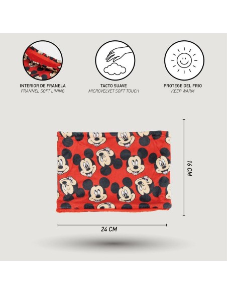 Neck Warmer Mickey Mouse