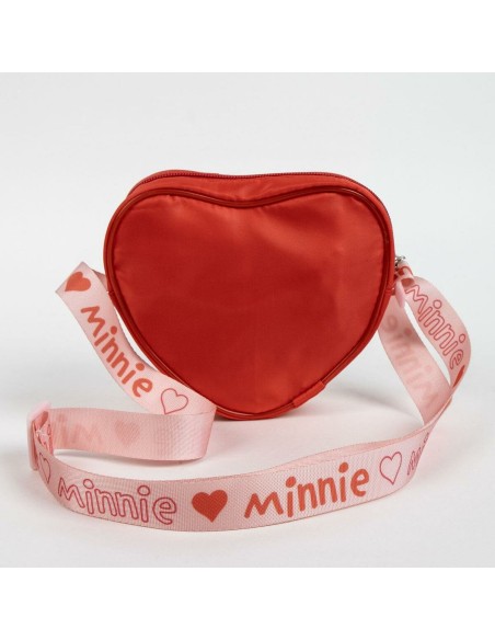 Shoulder Bag Minnie Mouse Red 15,0 x 14,0 x 4,0 cm