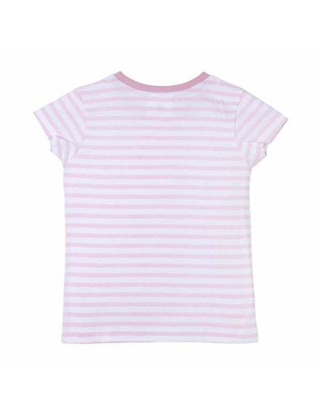 Child's Short Sleeve T-Shirt Peppa Pig Pink 6 Years